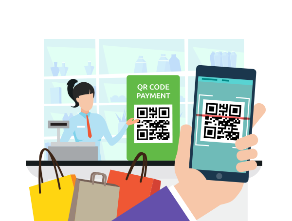 Scan QR code of the merchant